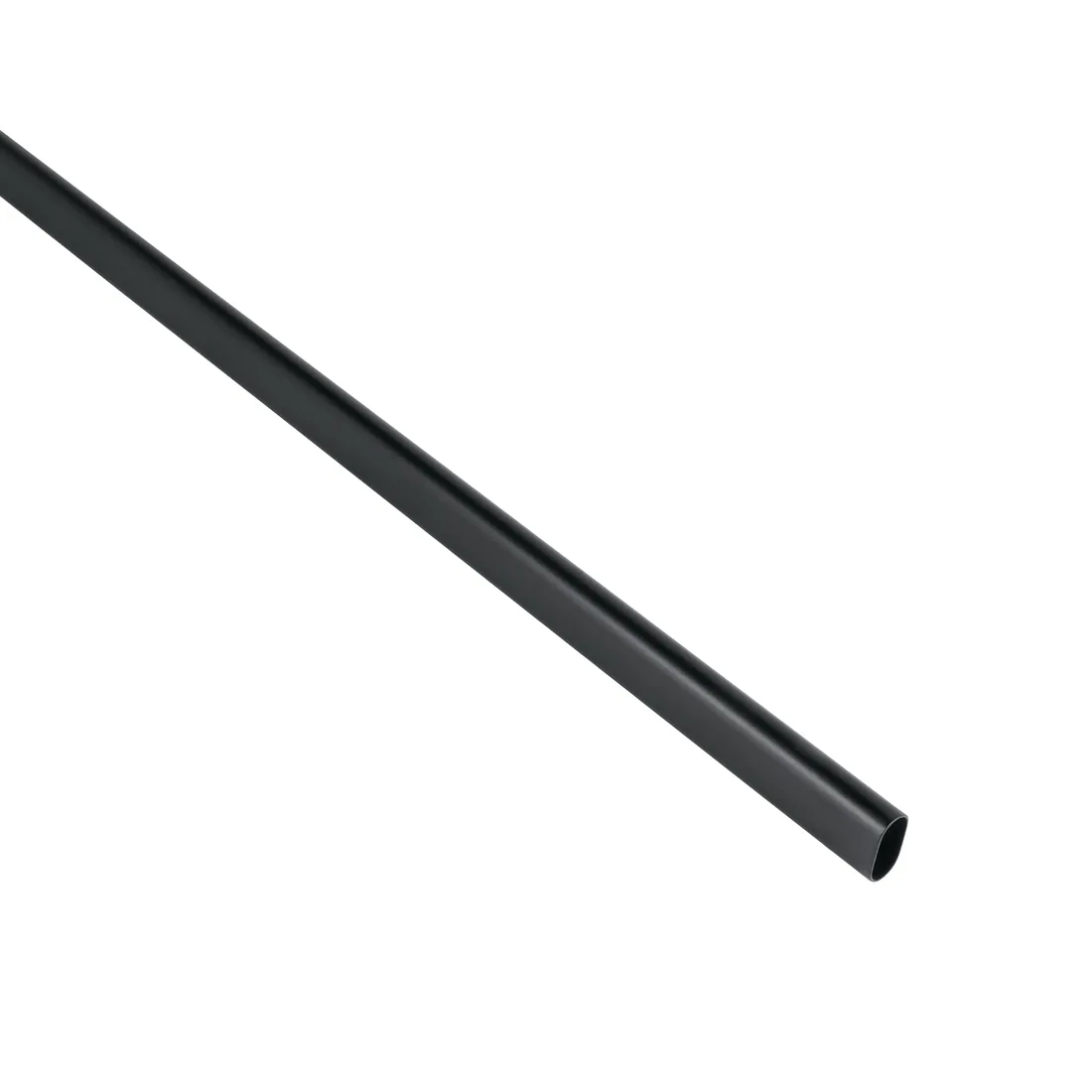 Tubo ovalado de 3.0 m negro para closet, HERMEX