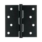 Bisagra cuadrada 4', acero negro mate, cabeza plana, HERMEX 1