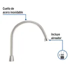 Cuello largo para mezcladora de fregadero, satín, AQUA 2