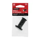Mirilla de seguridad, 180°, lente de vidrio, negro mate 6