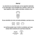 Parrilla inducción empotrable 30cm, 2 quem, vidrio, RIVIERA 5