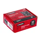 Bisagra cuadrada 3', acero negro mate, cabeza plana, HERMEX 4