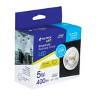 Luminario LED empotrable 5W 6500K, cuadrado, negro, VOLTECK 4