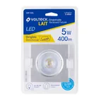 Luminario LED empotrable 5W 6500K, cuadrado, cromo, VOLTECK 4