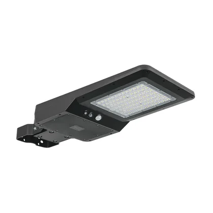 Luminario suburbano solar LED 40 W 6500 K con control remoto