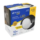 Arbotante LED exterior 10 W 3000K, 17 cm, redondo, VOLTECK 5