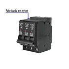 Interruptor de 3 polos 15A, enchufable, VOLTECK 2