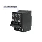 Interruptor de 3 polos 30A, enchufable, VOLTECK 2