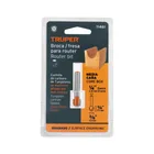 Broca para router, media caña, 3/8', TRUPER 4