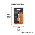 Broca para router, media caña, 3/8', TRUPER 5