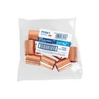 Cople de cobre 3/4', sin ranura, FOSET BASIC 2