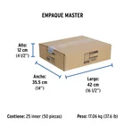 Válvula para cilindros de gas LP hasta 45 kg, FOSET 6