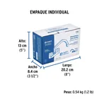 Mezcladora 4' para lavabo, tubular, cartucho cerámico 6