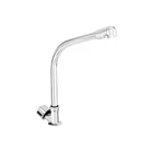 Llave individual fregadero, cuello cobra, hexagonal, BASIC 1