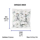 Contacto dúplex, 2 polos 3 hilos, Standard, granel, blanco 5