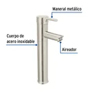 Monomando alto satín para lavabo, FOSET TÚBIG 2