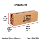 Jaladera de embutir rectangular, negro mate, HERMEX 7