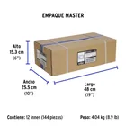 Interruptor timbre acero inox de 1.5 módulos, línea Lisboa 7