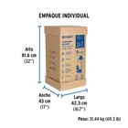 Calentador de paso, rápida recup, 9L, 2 serv, gas LP, FOSET 6