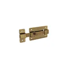 Pasador de barra plana 4', latón antiguo, HERMEX 1