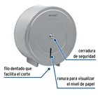 Portarrollo de acero inoxidable, FOSET 2