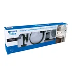 Juego de 6 accesorios para baño acabado negro, FOSET TÚBIG 4
