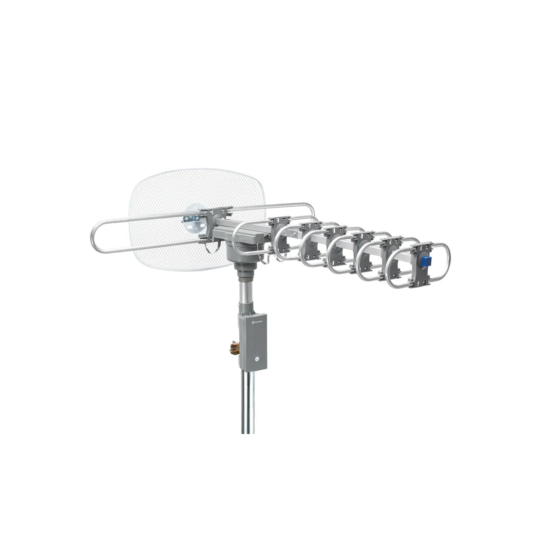 Antena aérea para HD TV, giratoria 360°, 16 dB, VOLTECK