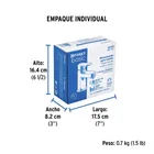 Monomando lavabo, ABS, nariz recta, BASIC 5