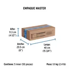 Tubo de repuesto para portarrollo, plástico, BASIC 7