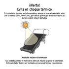 Calentador solar de agua, 12 tubos, 150L, 4 personas, FOSET 6