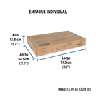 Parrilla gas empotrable 90cm, 5 quem, lateral, inox, RIVIERA 6