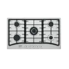 Parrilla gas empotrable 90cm, 5 quem, acero inox, RIVIERA 1