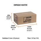 Broca para router, media caña, 3/4', TRUPER 7