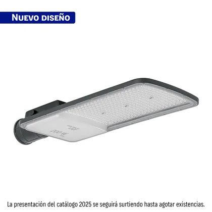 Luminario suburbano LED 200 W 6500 K, plano, VOLTECK