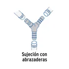 Yee inserción 3/8' de polipropileno, FOSET 3