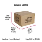 Codo 45° acero galvanizado de 2', FOSET 4