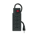 Multicontacto uso rudo 8 entradas sup. de picos 460 J, negro 1