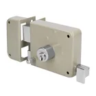 Cerradura sobreponer izq instala-fácil, caja, HERMEX BASIC 1