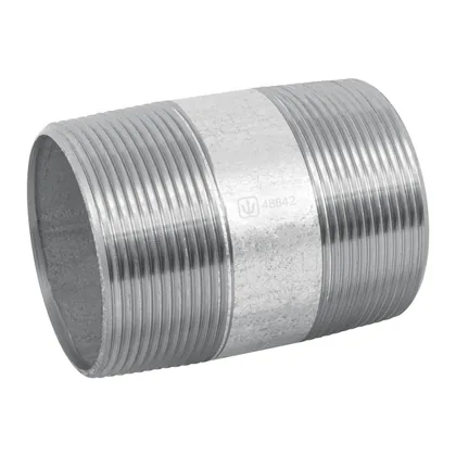 Niple de acero galvanizado 2 x 3', FOSET