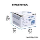 Maneral hexagonal metálico para lavabo y fregadero, BASIC 6