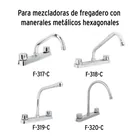Cartucho de compresión para mezcladora, FOSET 4