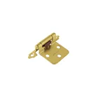 Bolsa 2 bisagras parche de 7 cm, latonado, HERMEX 1