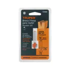 Broca para router, corte en 'V', 1/2', TRUPER 4