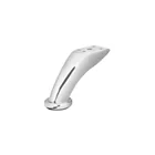 Pata para sofá y mueble, cromo, 90 mm altura, HERMEX 1