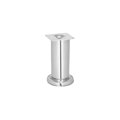 Pata para sofá y mueble, cromo, 120 mm altura, HERMEX