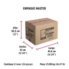 Cerradura sobreponer der instala-fácil, tradicional, caja 10