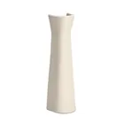 Pedestal de porcelana para lavabo, marfil, FOSET 1