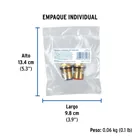 Bolsa con 2 cartuchos cerámicos para AQF-92, FOSET 5