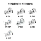Cuello curvo para mezcladora de lavabo, cromo, BASIC 4