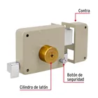 Cerradura sobreponer der instala-fácil, llave tetra, caja 4